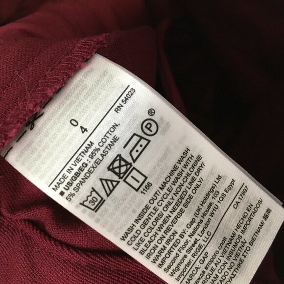 Gap Curvy Skinny Ankle Pants Size 0. NWT - Picture 13 of 15